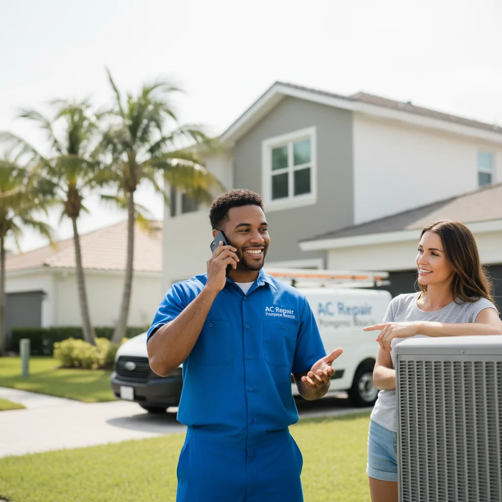 AC Repair Pompano Beach customer support in Nobleboro